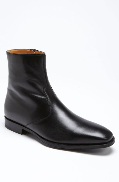 Magnanni 'Donosti' Zip Boot in Black for Men | Lyst