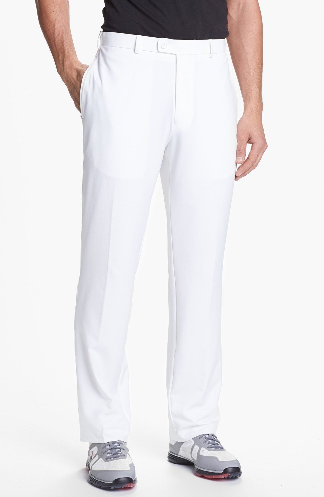 Peter Millar Raleigh Performance Pants in White for Men | Lyst