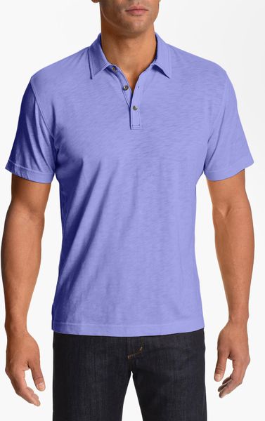 Robert Barakett Miami Regular Fit Polo in Purple for Men (light ...