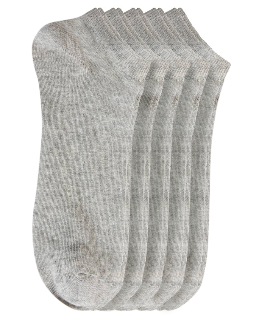 Asos 5 Pack Trainer Socks in Gray for Men | Lyst