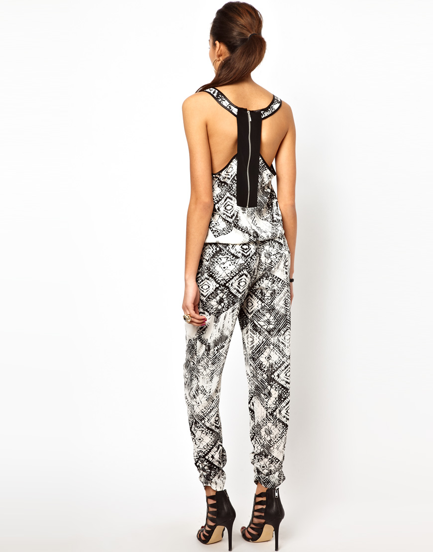 river island black jumpsuit