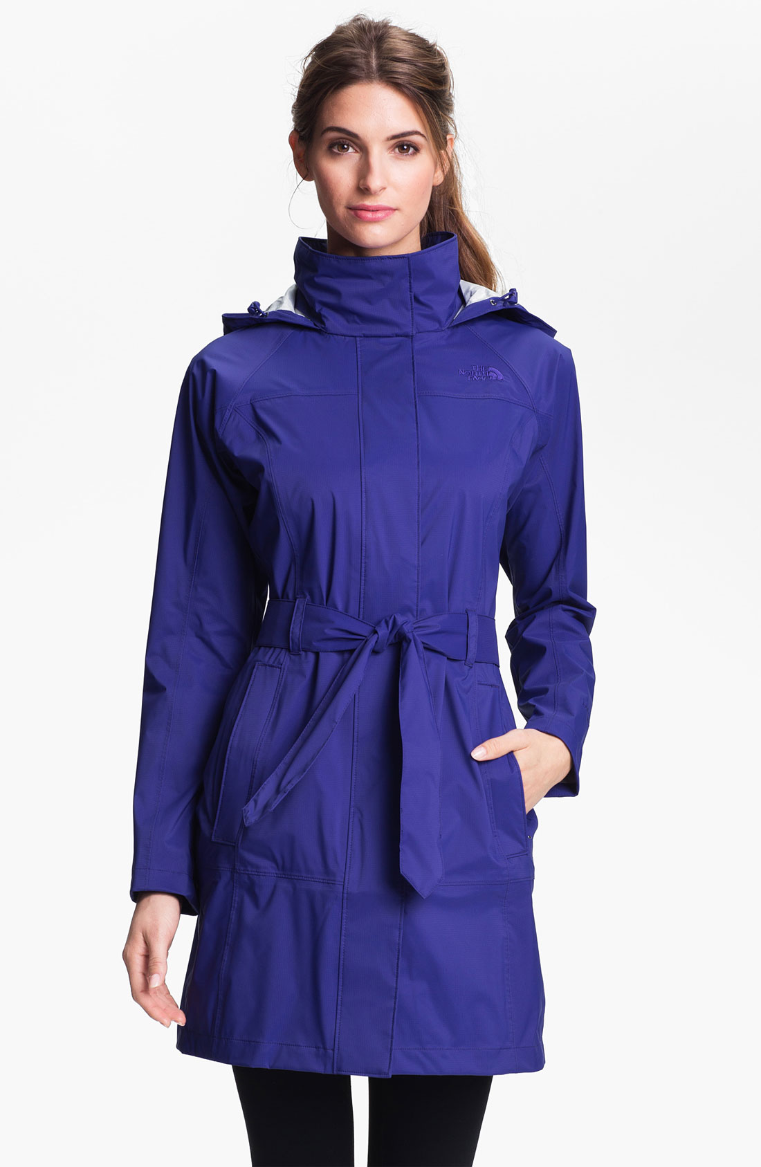 The North Face Grace Trench Coat in Blue (potion blue) | Lyst