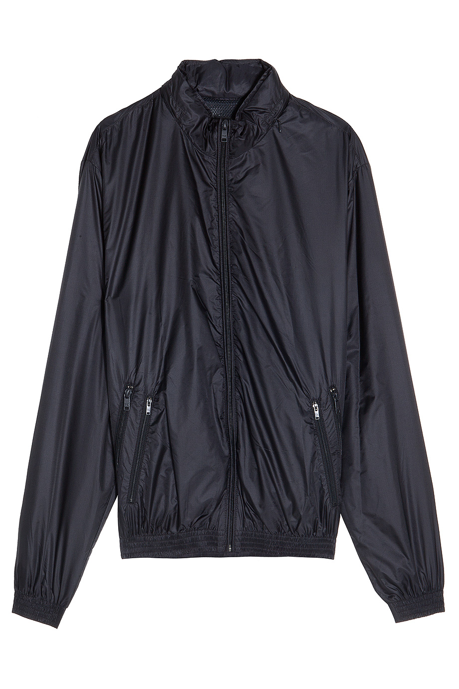 Y 3 Windbreaker With Zip Waist Pocket In Black Lyst Gallery