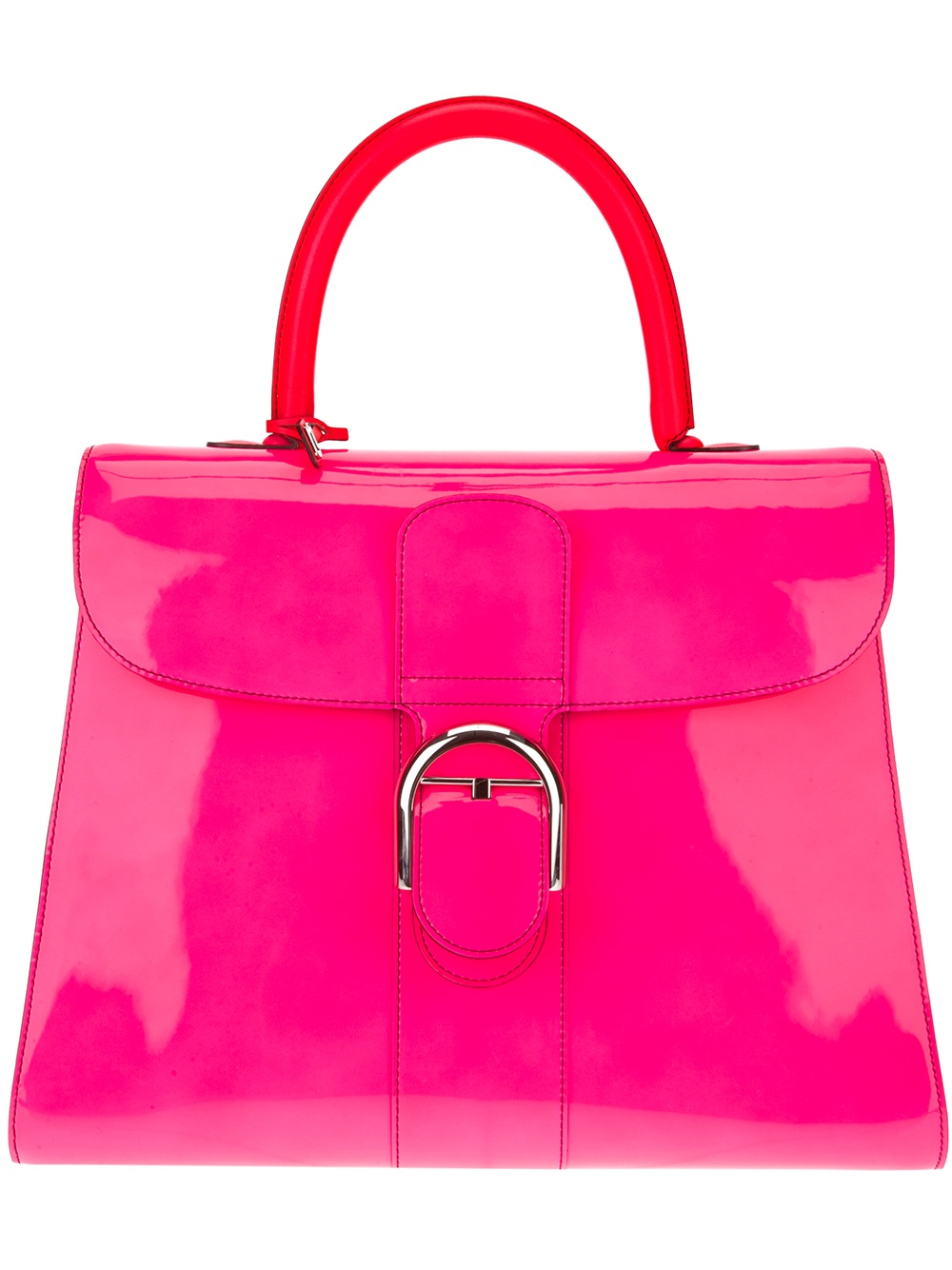 Delvaux Fluorescent Handbag in Pink | Lyst