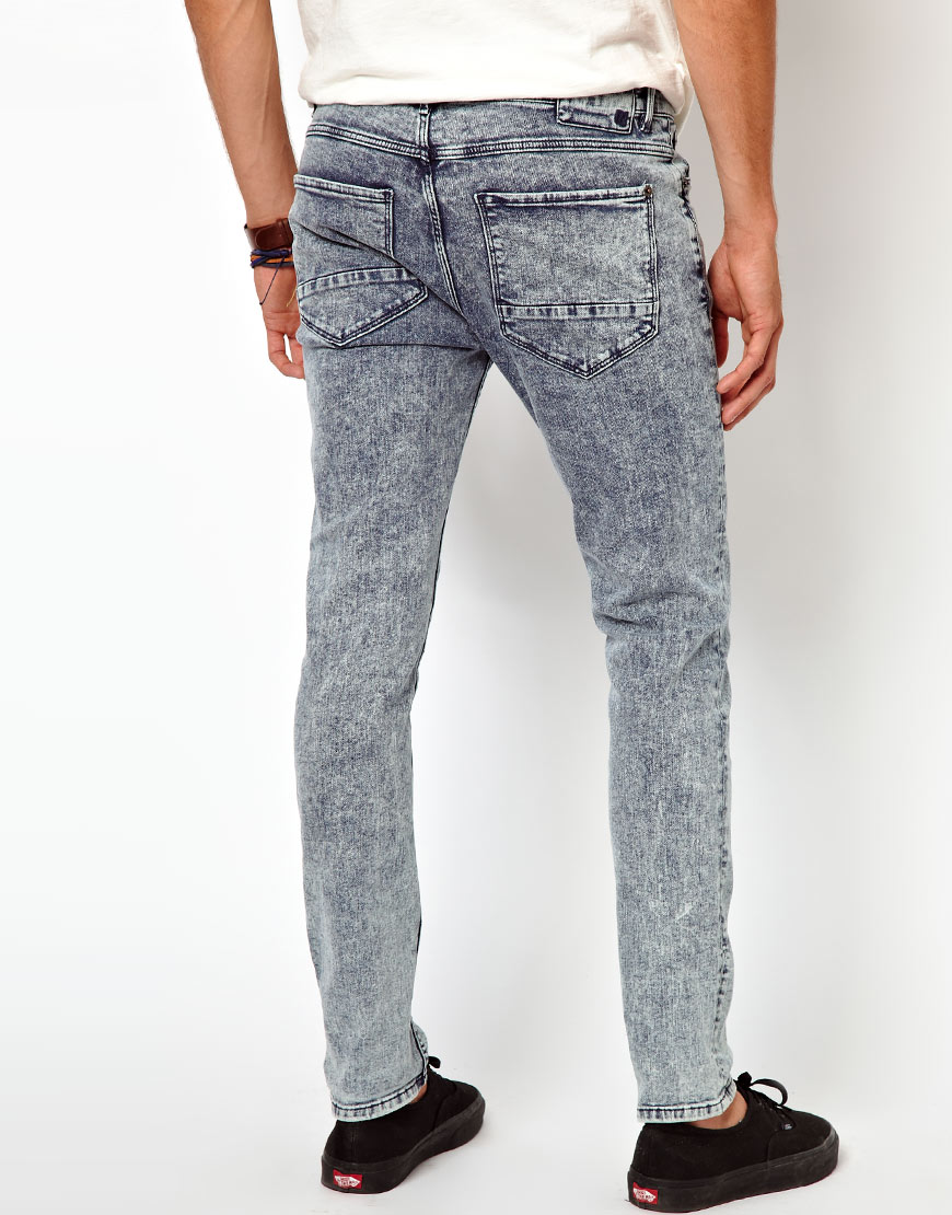 boys acid wash jeans