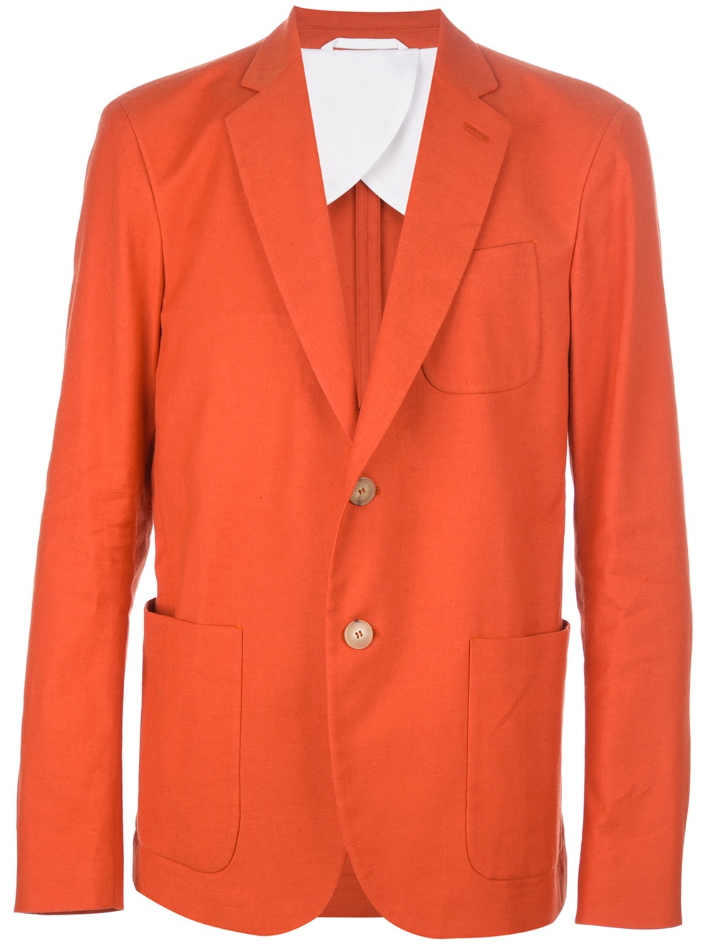 Gucci Two Button Blazer in Orange for Men | Lyst