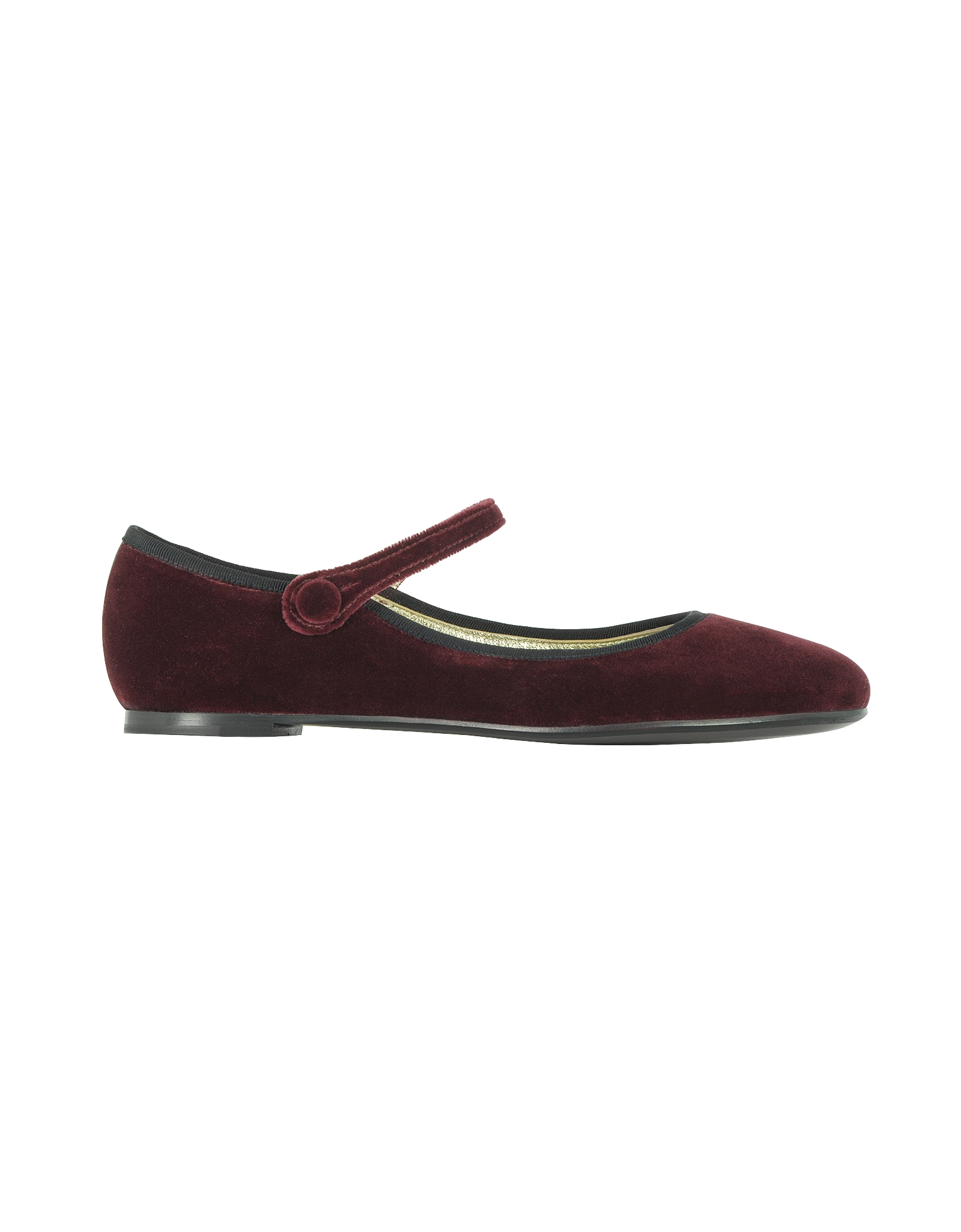 Marc jacobs Merlot Velvet Mary Jane Shoes in Purple | Lyst