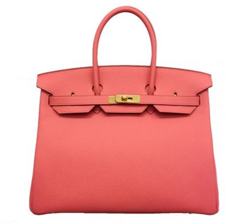 Hermès 35cm Rose Lipstick Togo Birkin with Gold in Pink (rose) | Lyst