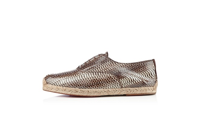 christian louboutin watersnake flats | Boulder Poetry Tribe  