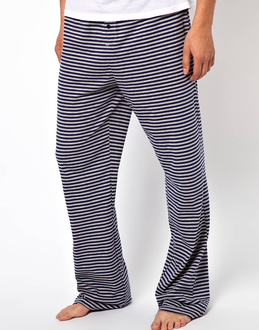 stripe lounge pants