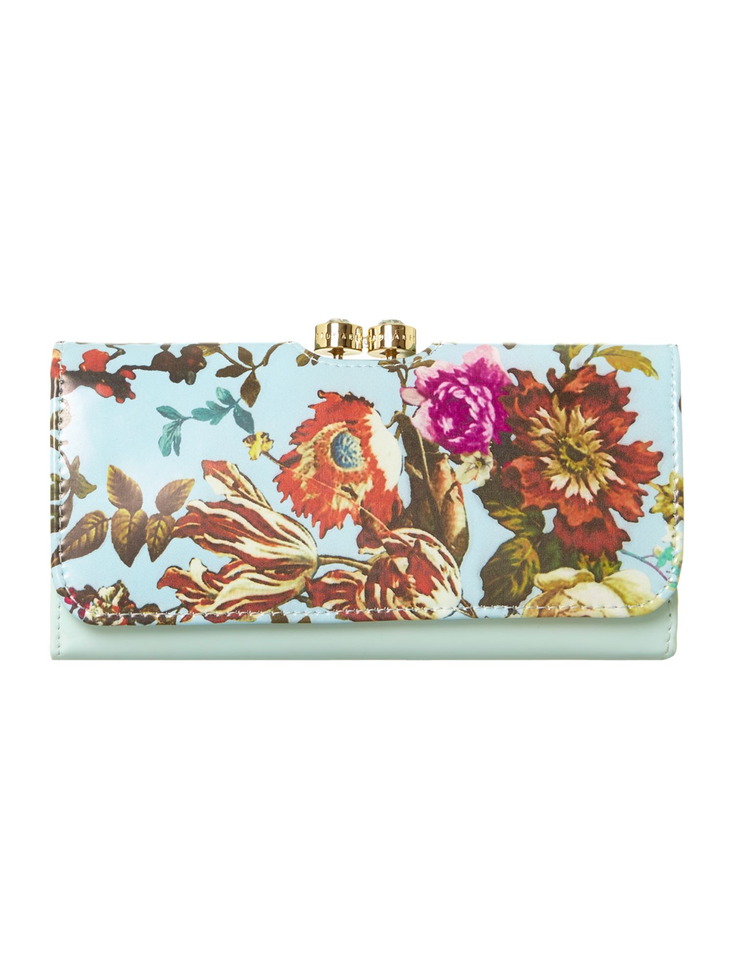 Ted Baker Paris Large Flapover Purse in Floral (multicoloured) Lyst