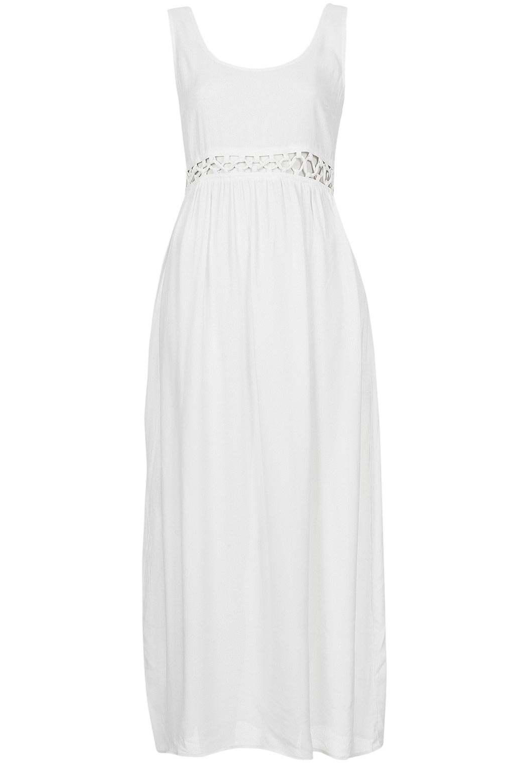 petite white maxi dress