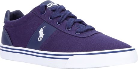 Polo Ralph Lauren Hanford Sneaker in Purple for Men | Lyst