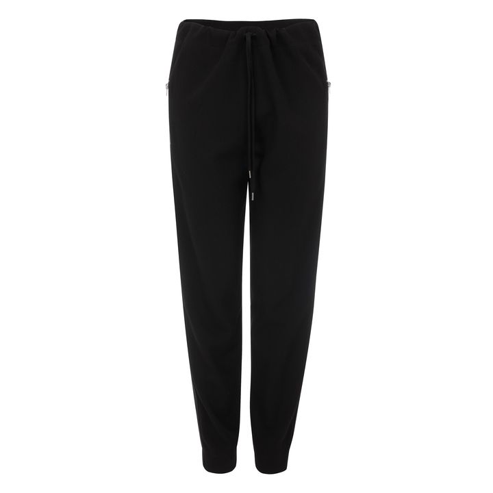 Mcq alexander mcqueen Jet Black Lux Aspect Tracksuit Pants in Black | Lyst