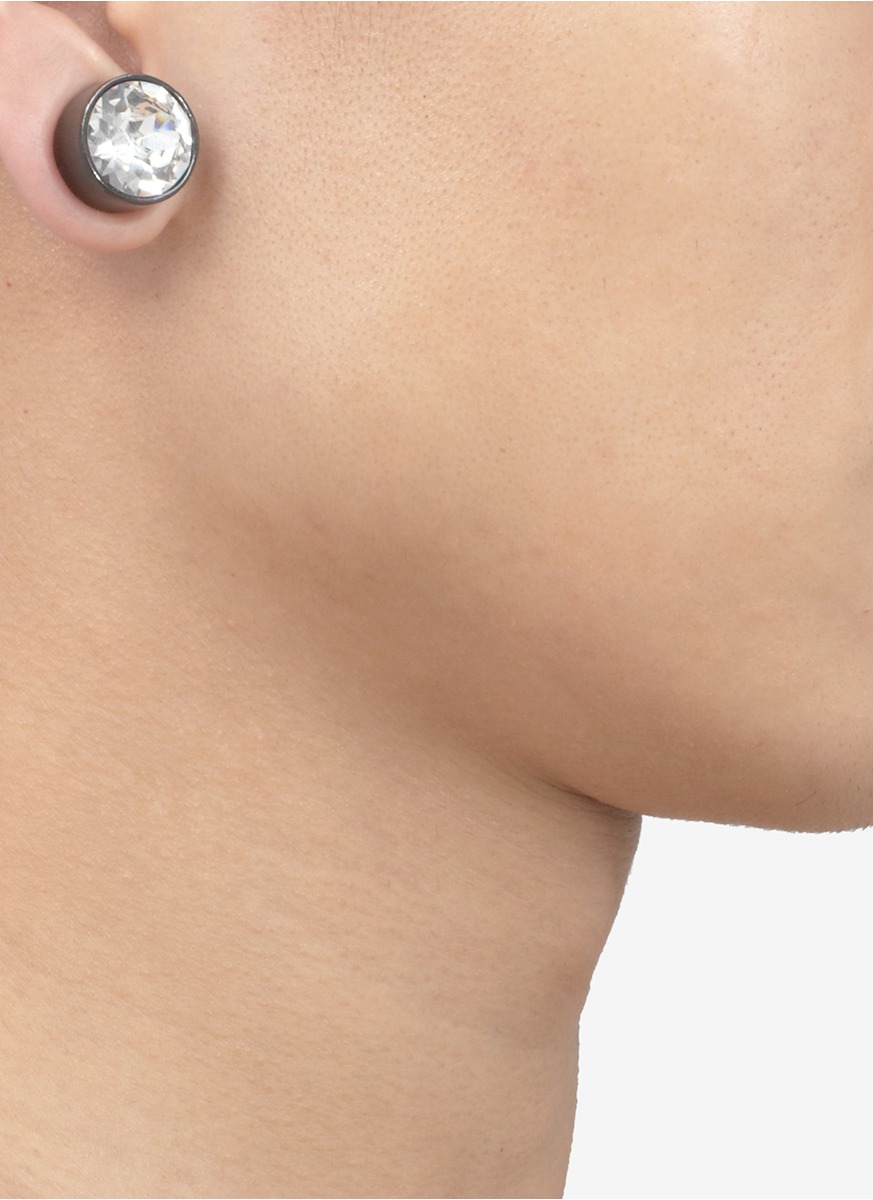 Lyst Givenchy Magnetic Stud Earrings In Black Gallery