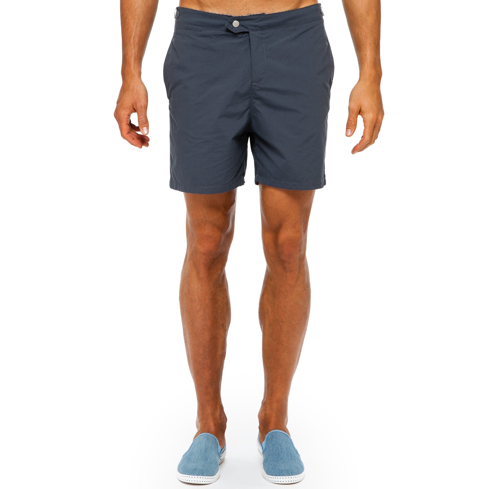 Swim-ology Solid Grey Swimsuit in Blue for Men (Grey) | Lyst