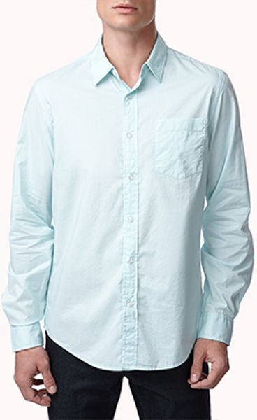 21men Classic Fit Dress Shirt in Green for Men (sage) | Lyst