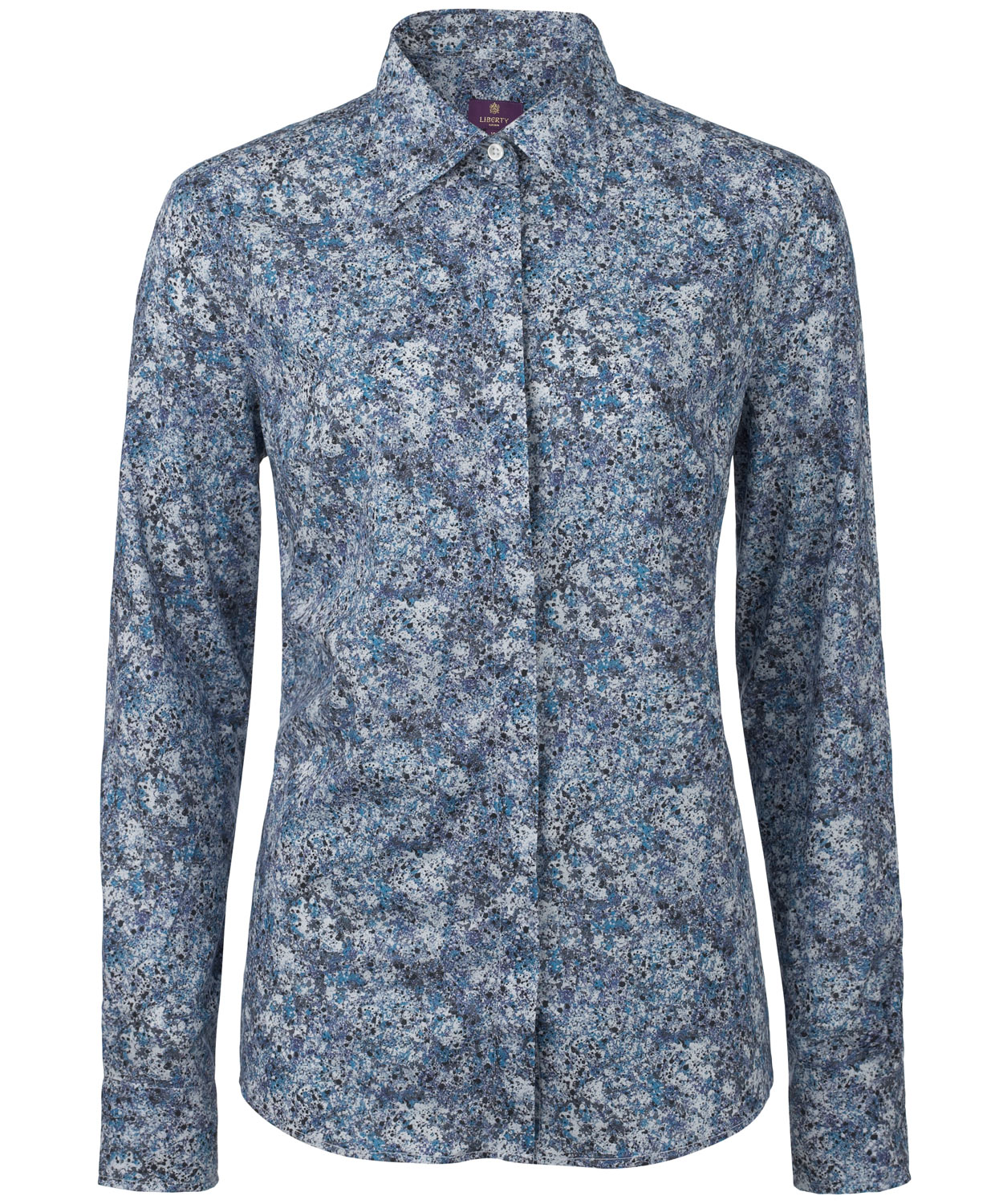 Liberty London Collections Blue Melly Print Shirt in Blue for Men | Lyst