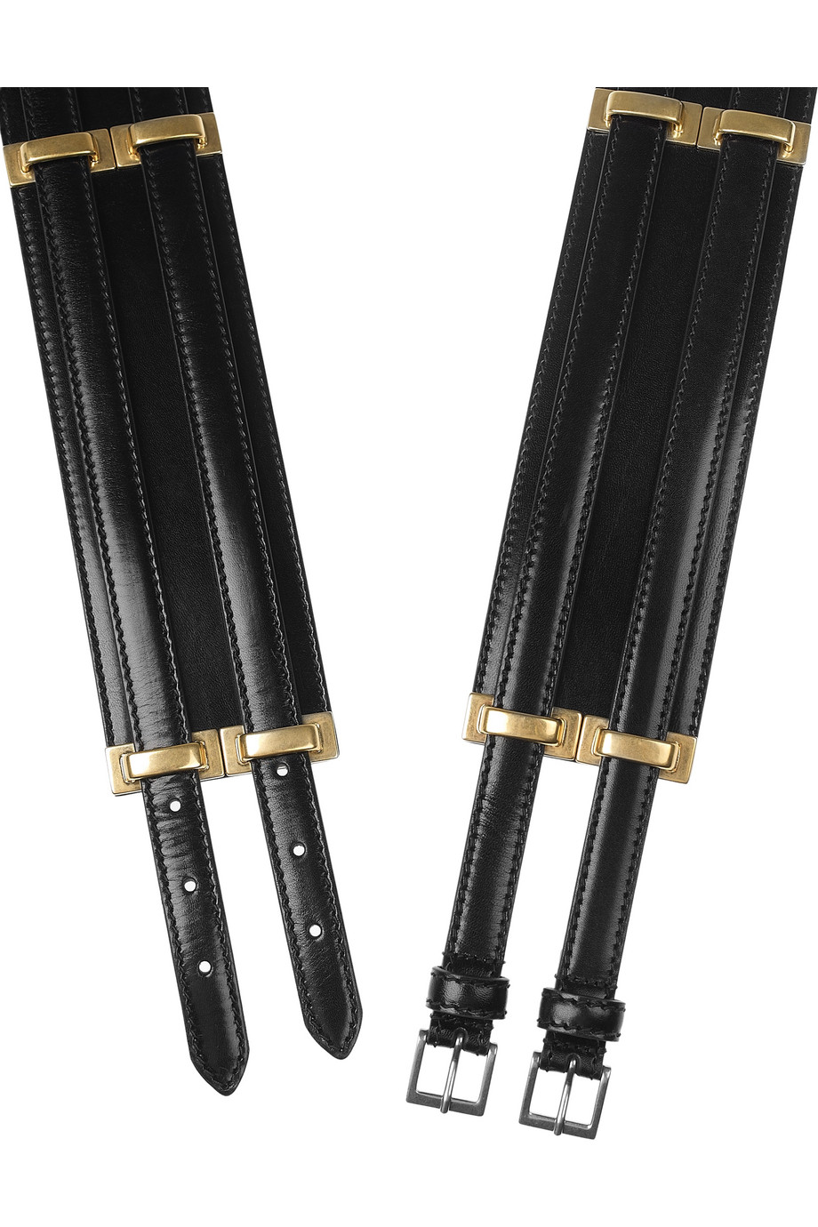 alexander mcqueen leather waist belt