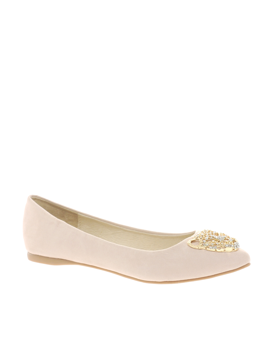 tiger print ballet flats