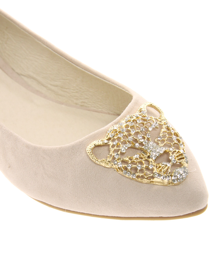 pointed ballerina flats