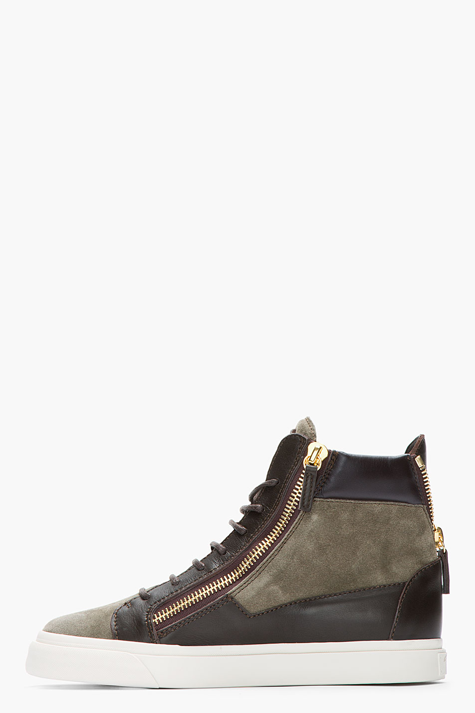giuseppe zanotti suede sneaker