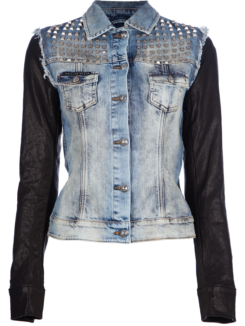 Denim studded jackets for women Denim studded jackets for women