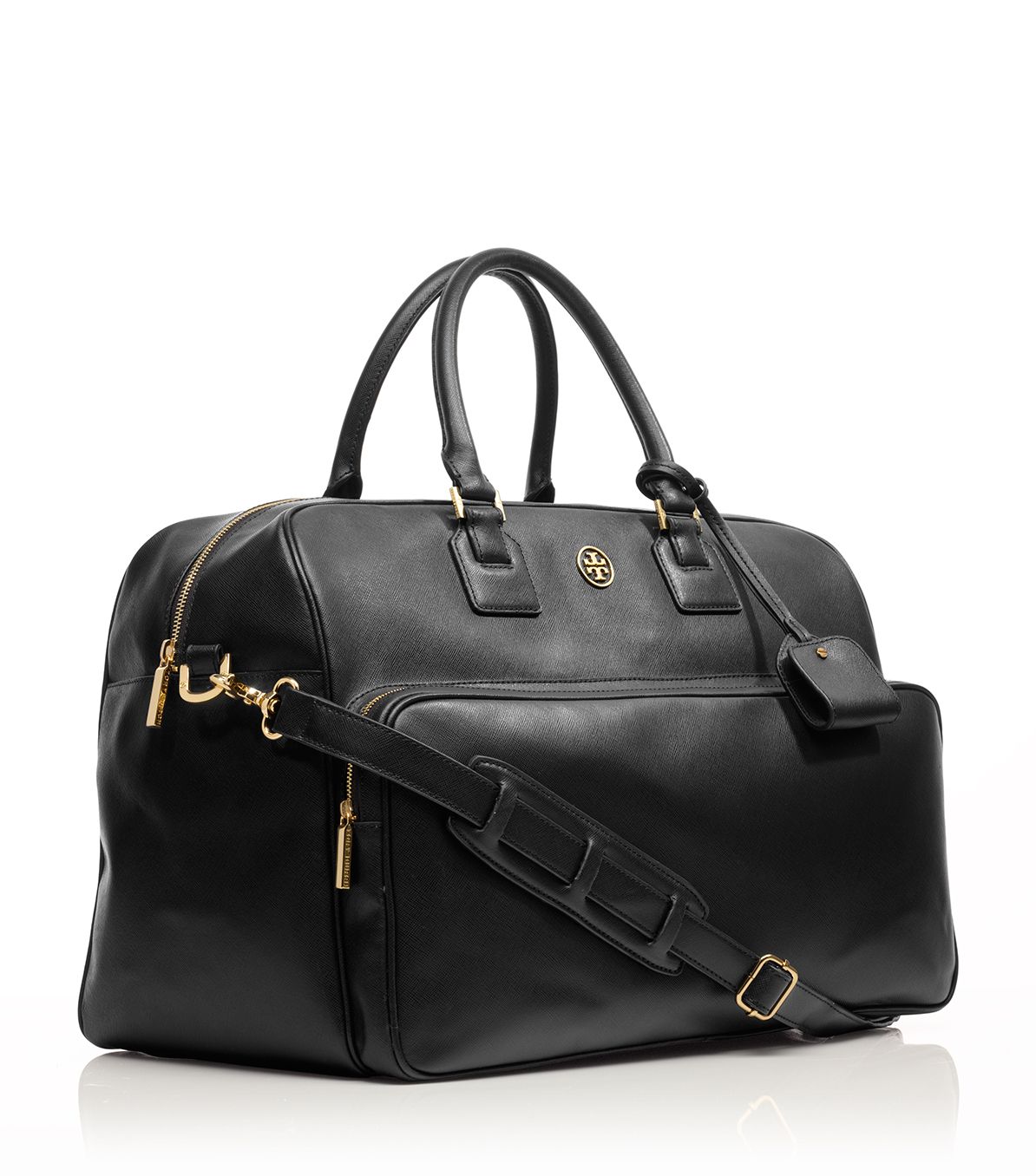 Lyst Tory Burch Robinson Weekender In Black Gallery