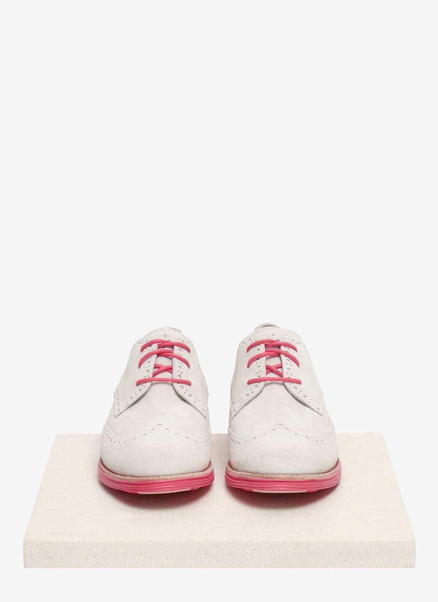 cole haan white wingtip