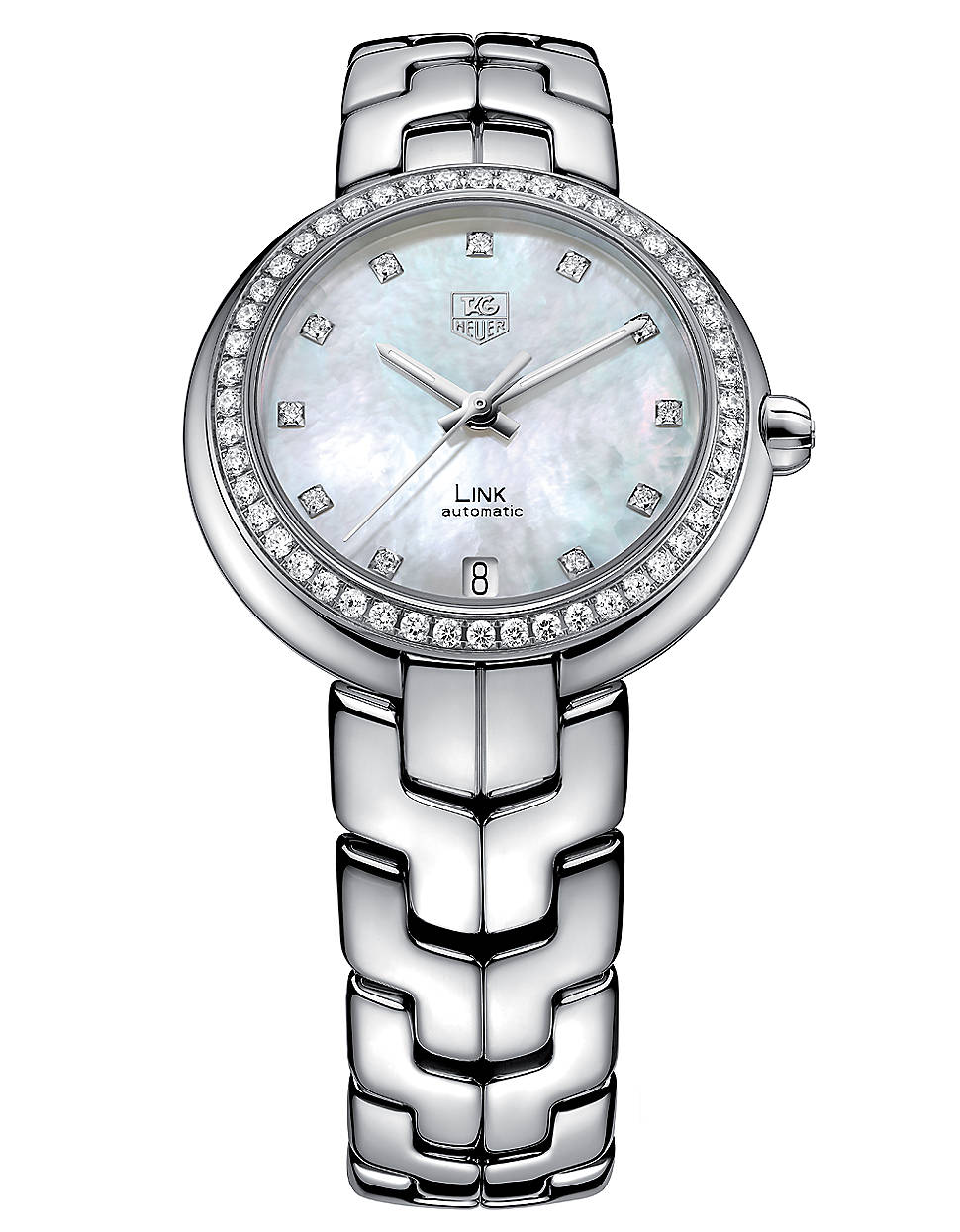 Diamond caliber. Часы tag Heuer link женские. Часы tag Heuer Stainless Steel. Tag Heuer link Calibre 7. Women's Arden Silver-Tone Stainless Steel Bracelet watch, 32mm.