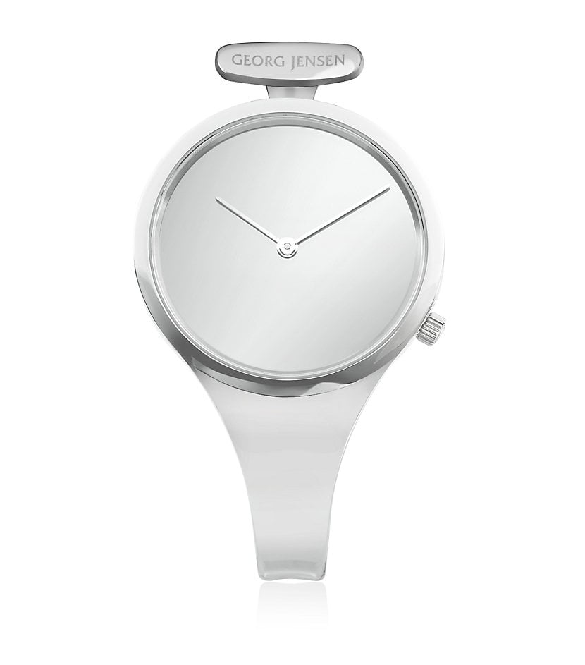 Georg Jensen Vivianna Bangle Watch In Metallic Lyst Gallery