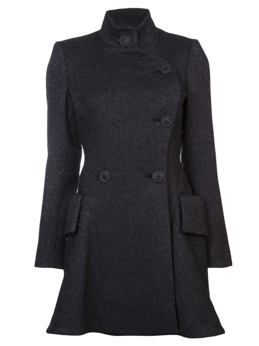 Vivienne Westwood Anglomania Profile Coat in Gray (grey) | Lyst