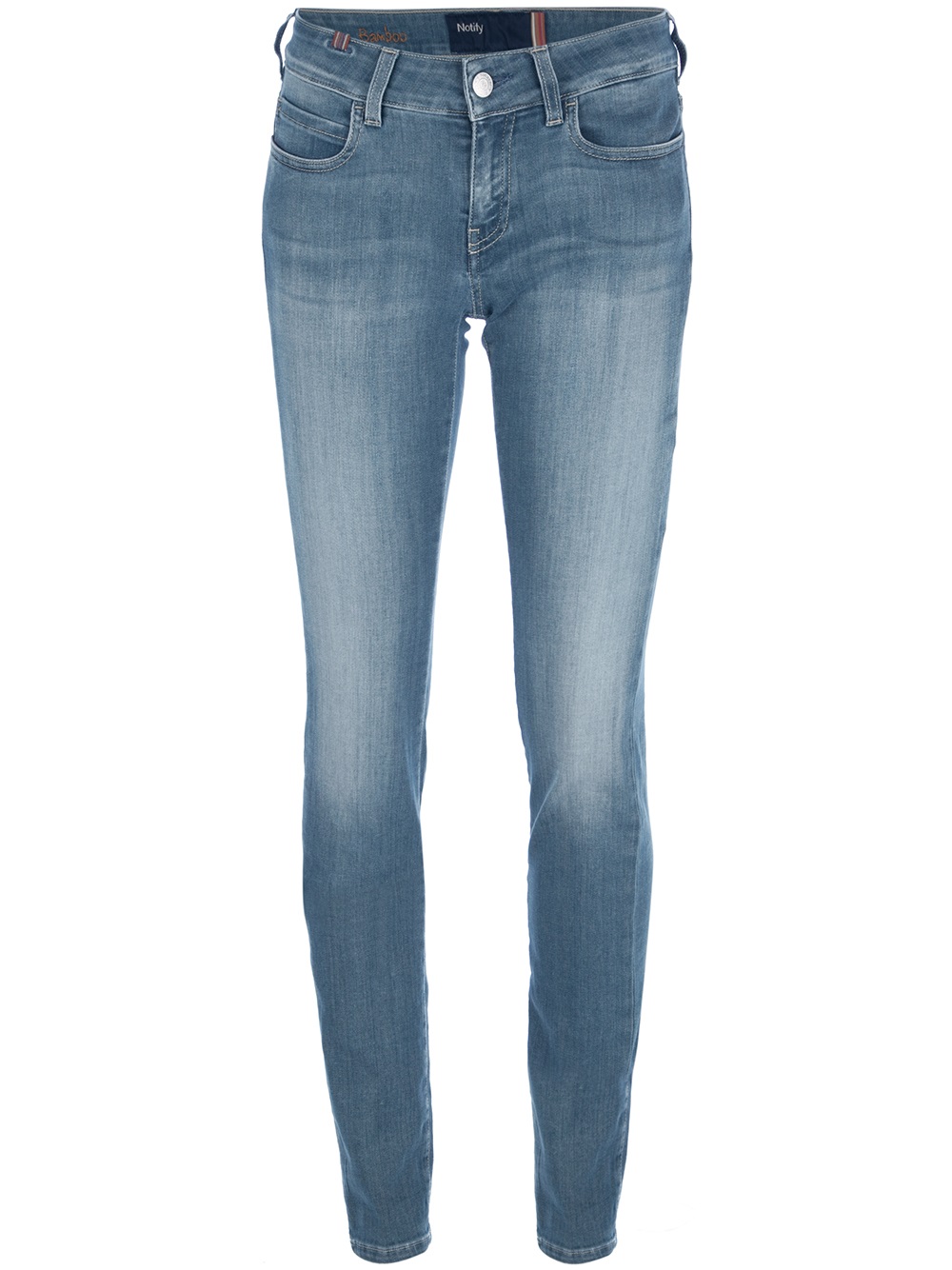 Lyst - Notify Bamboo Skinny Jeans in Blue