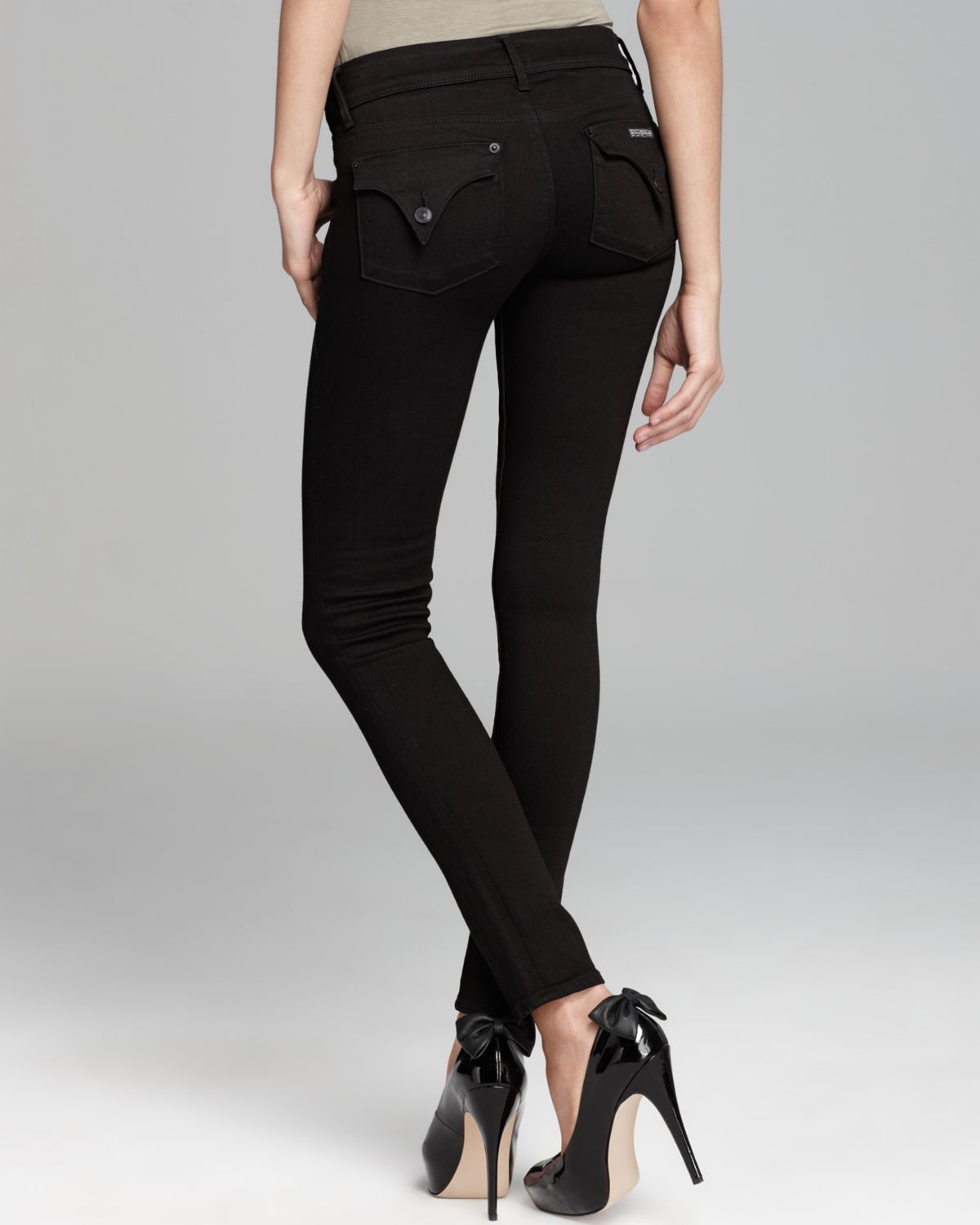 Lyst - Hudson Jeans Jeans - Collin Skinny In Black in Black