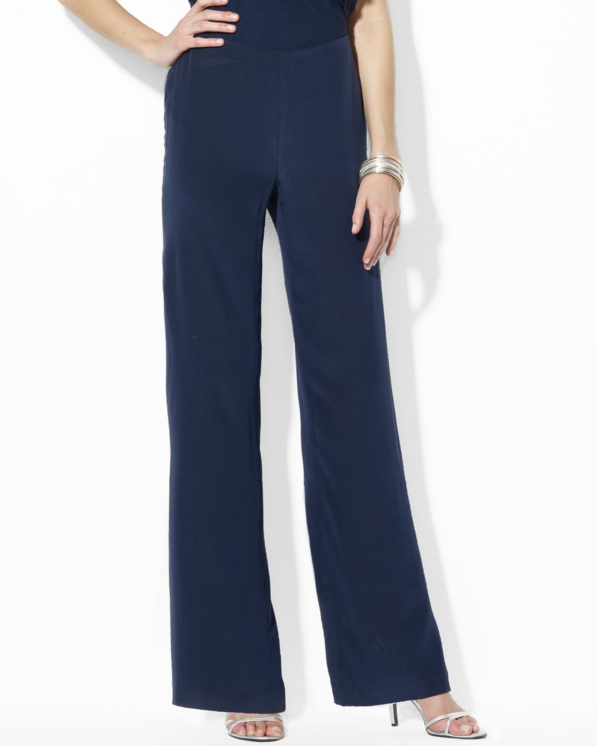 ralph lauren wide leg pants