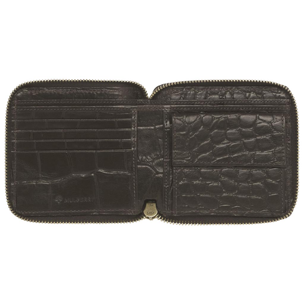 Lyst - Mulberry Mens Zip Around Wallet in Black