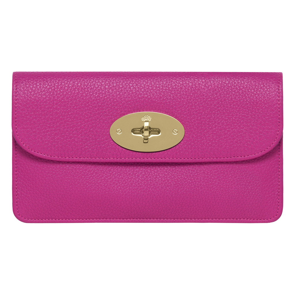 pink mulberry clutch