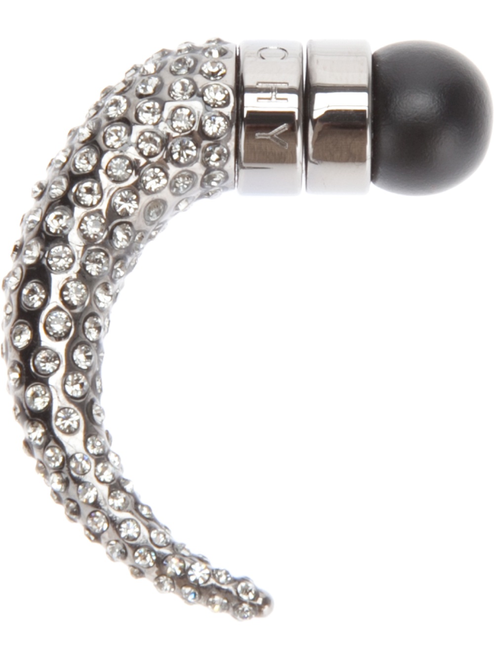Lyst Givenchy Horn Earring In Metallic Gallery