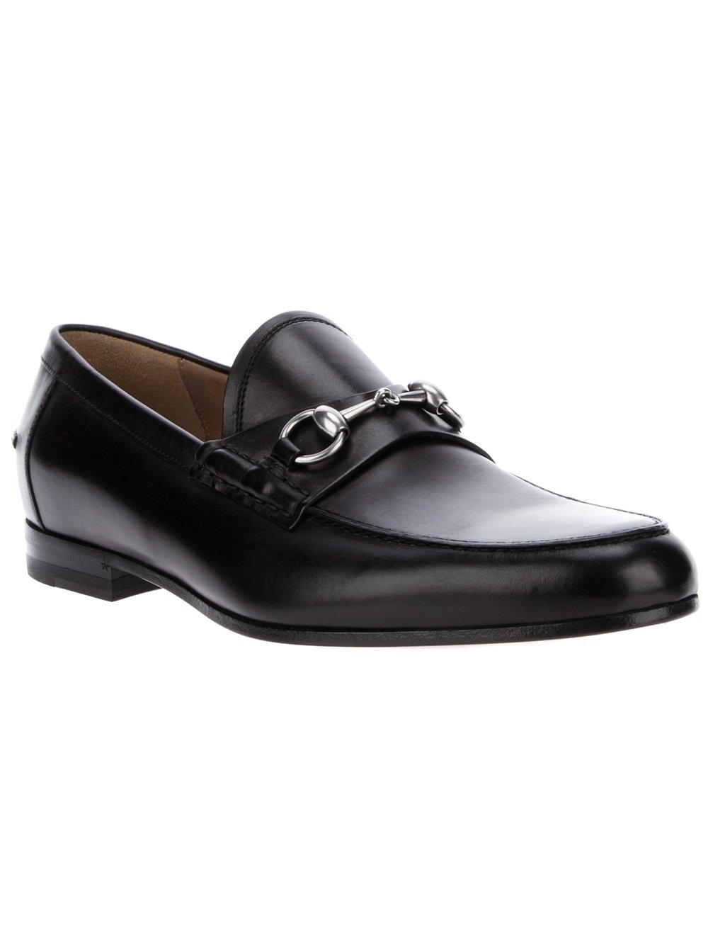 black gucci loafers for men