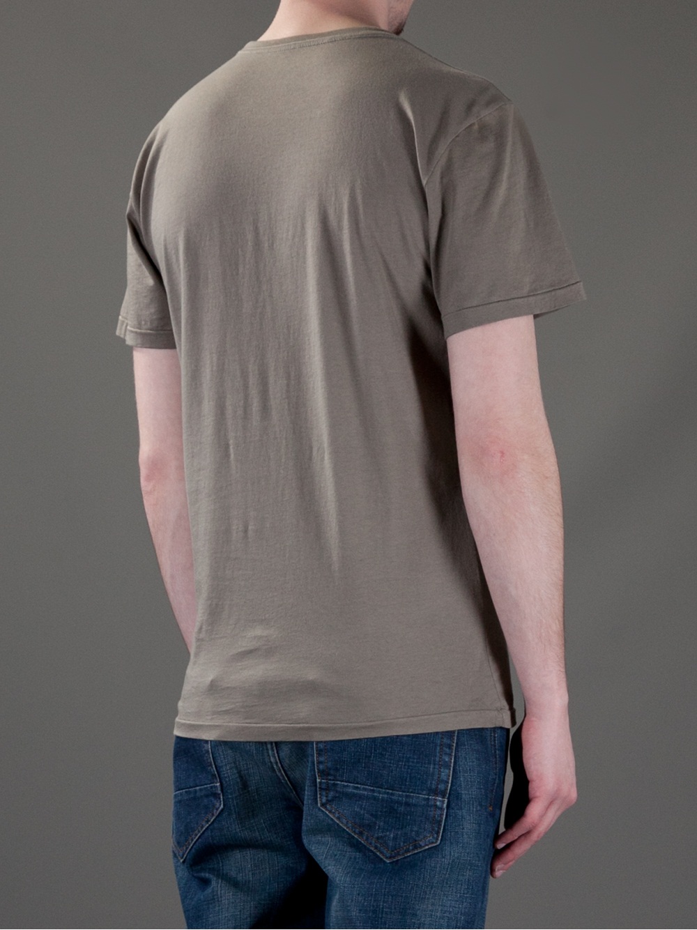 Lyst - Ralph lauren Patch Logo Tshirt in Natural for Men
