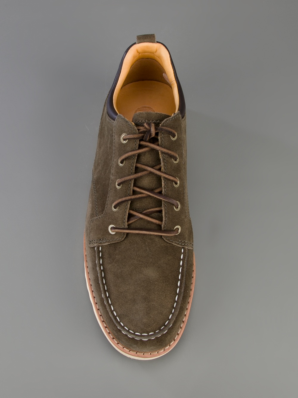 Timberland Abington Work Ox Suede Lace Up Shoe in Green for Men Lyst