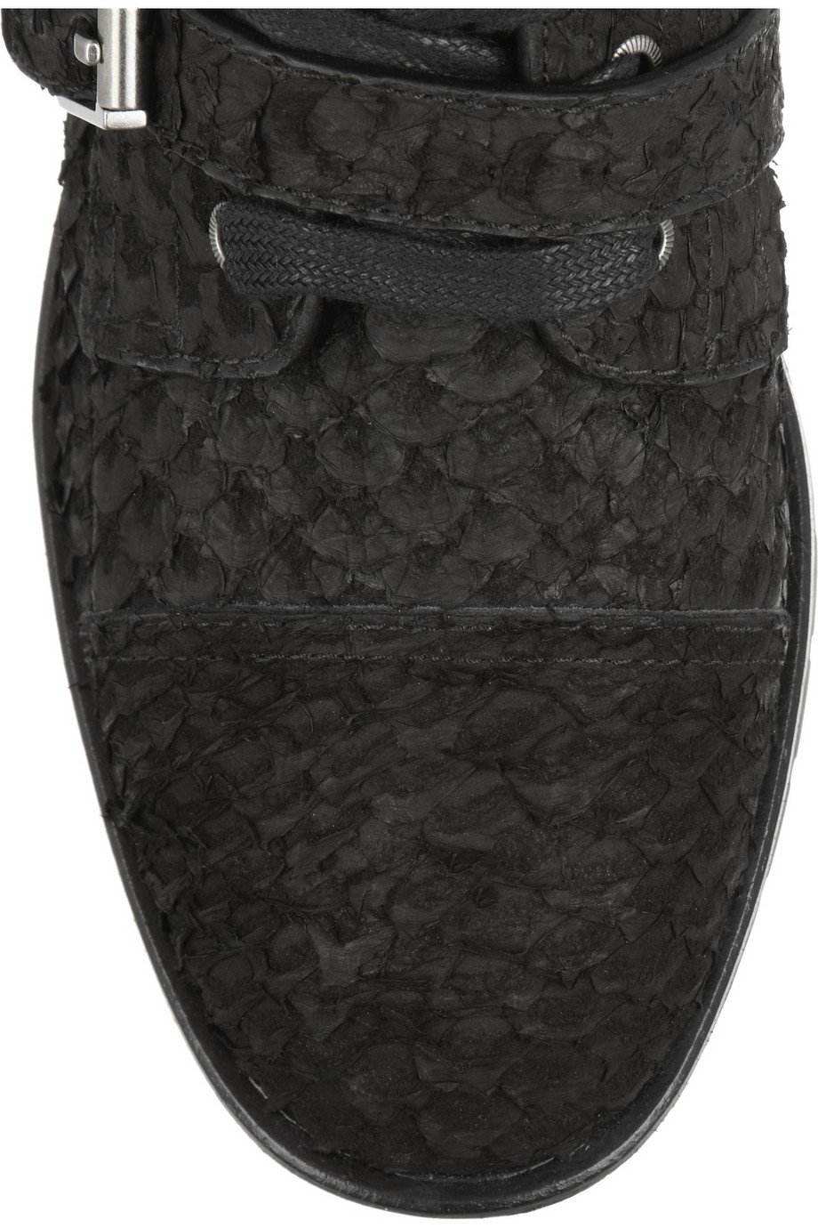 alexander wang snakeskin boots