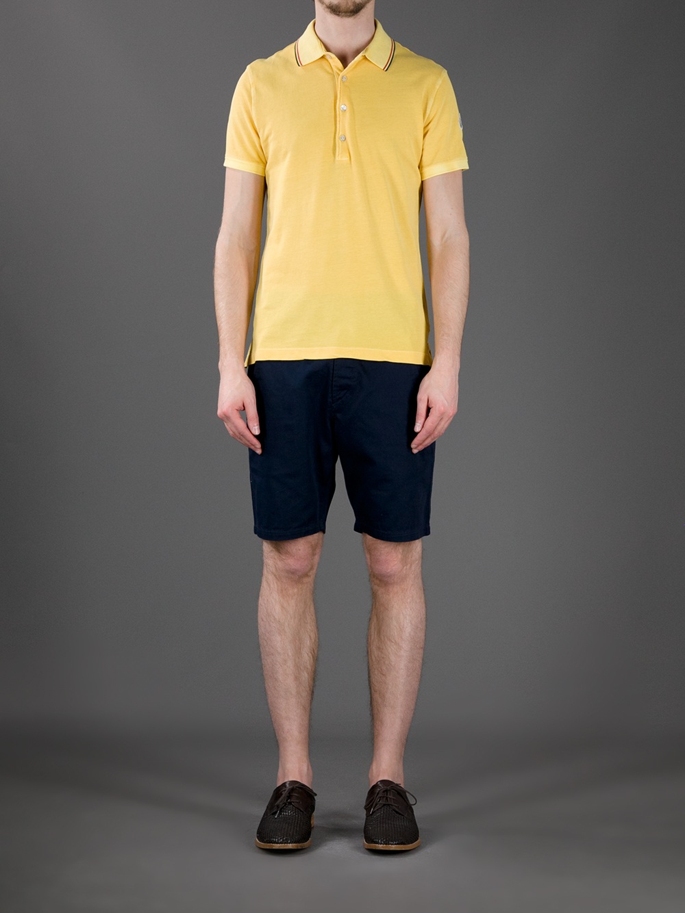 moncler yellow polo shirt moncler yellow polo shirt
