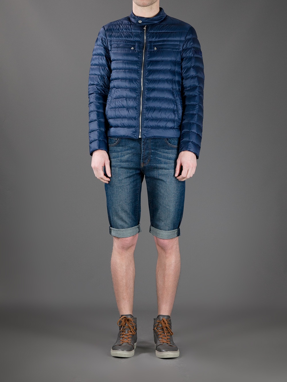 Lyst Peuterey Glasgow Padded Jacket in Blue for Men