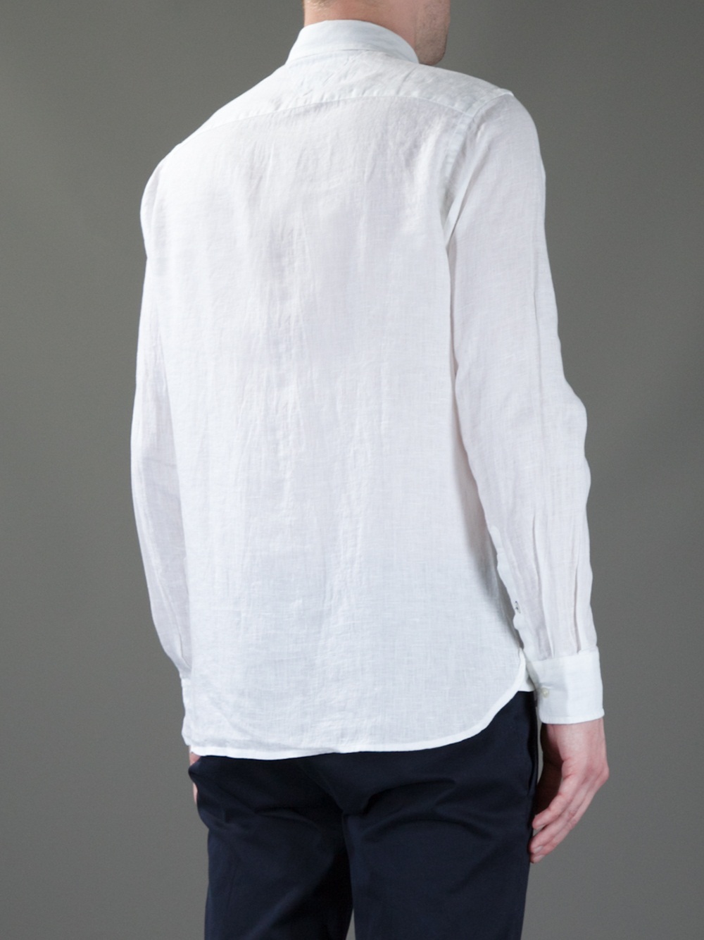 Lyst - Tommy Hilfiger Classic Linen Shirt in White for Men