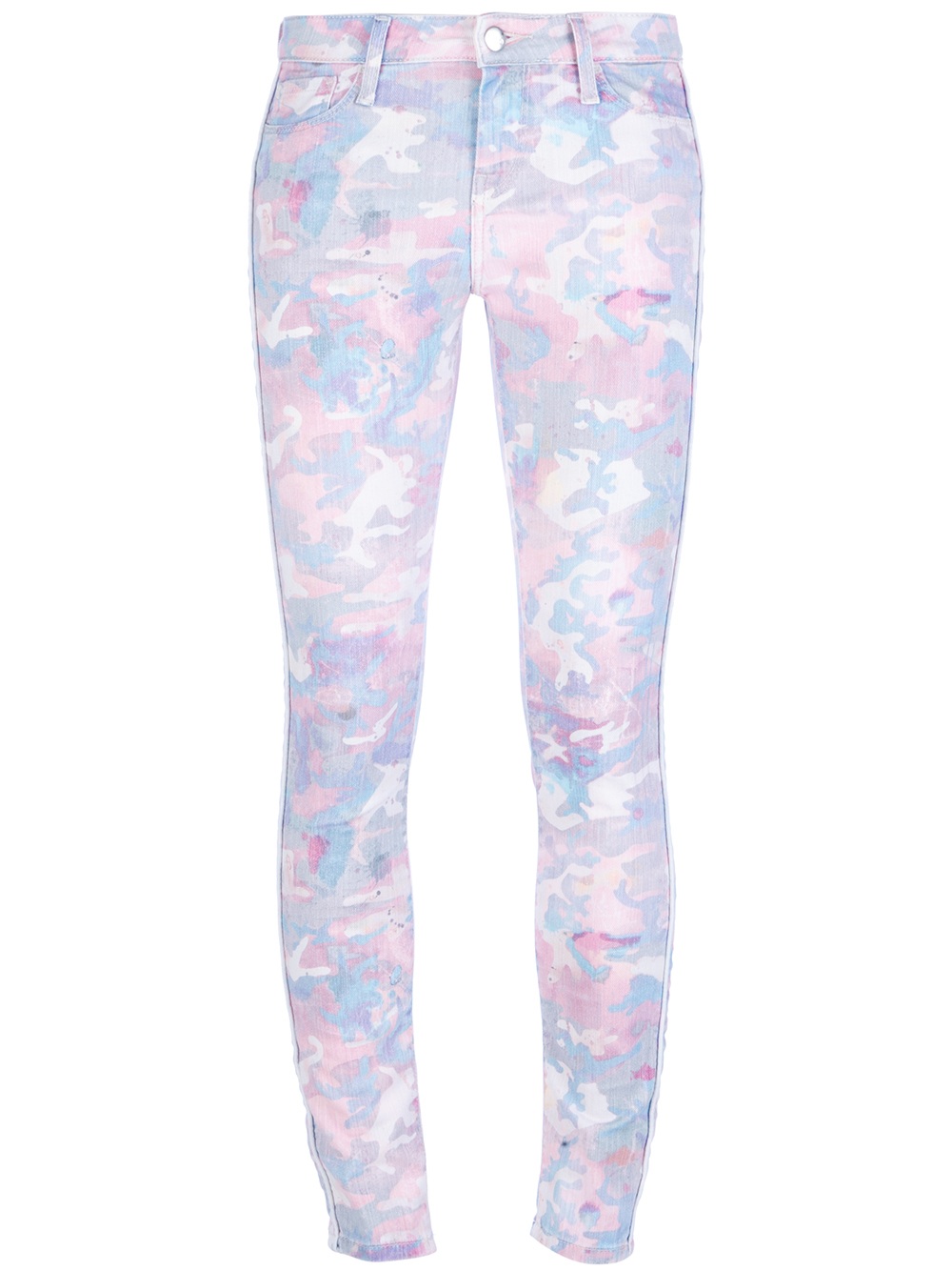 pink camouflage jeans