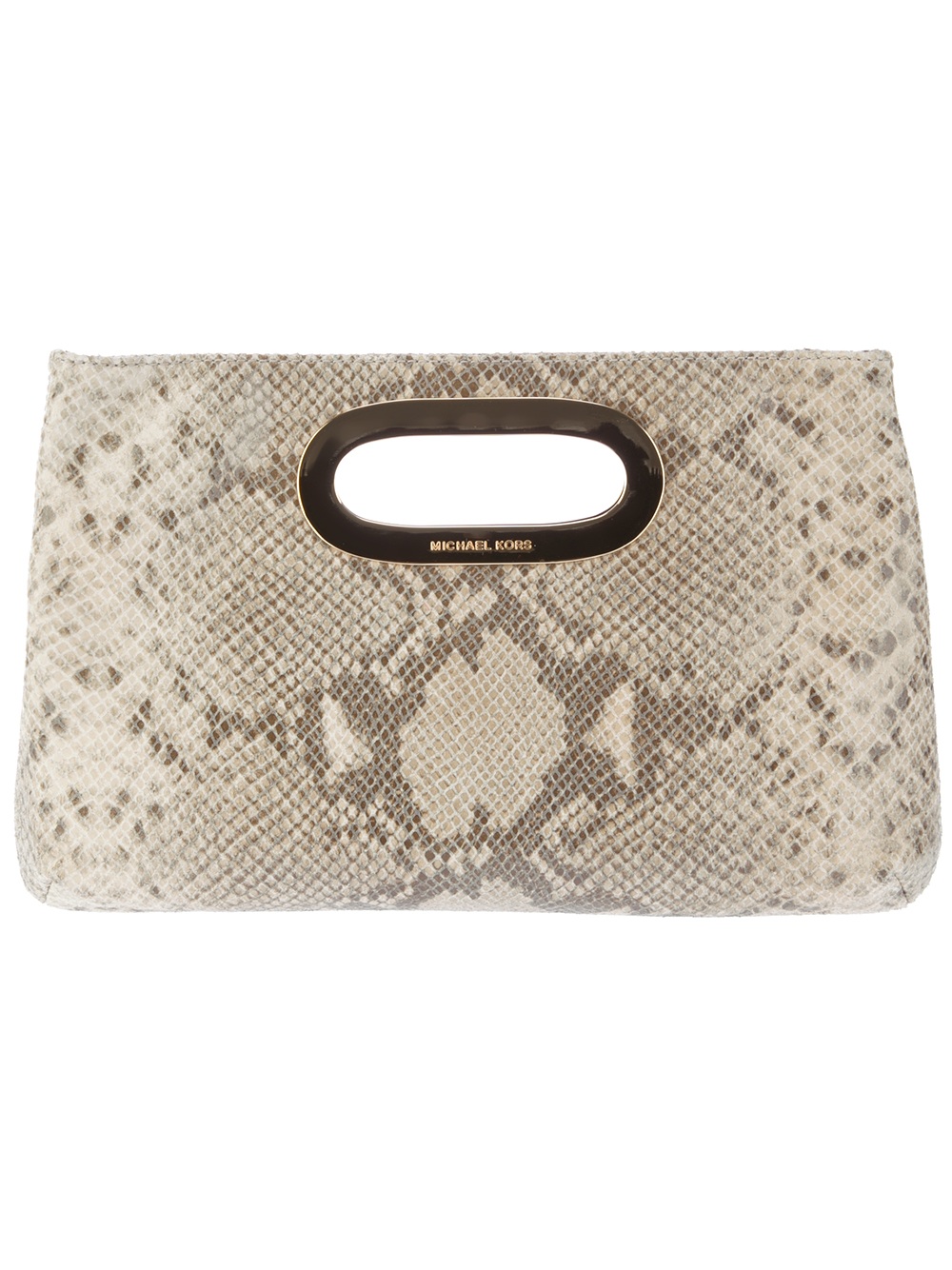 michael kors snake print tote