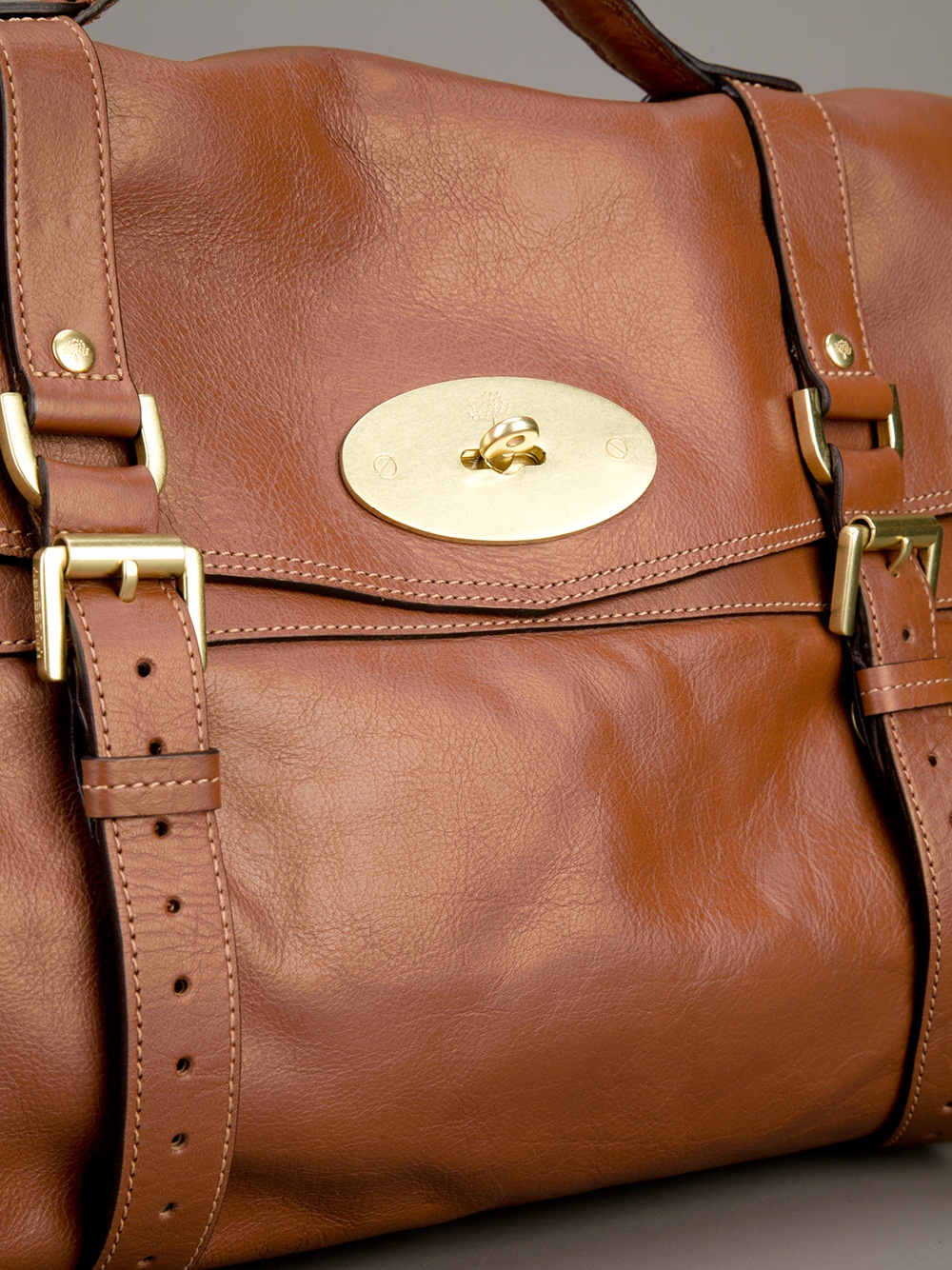 mulberry small tan bag