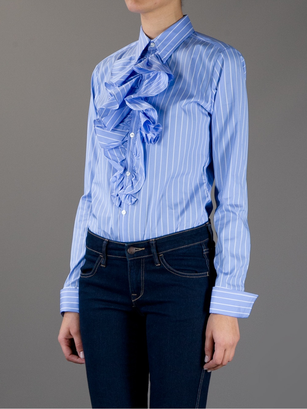 shirt front ruffle