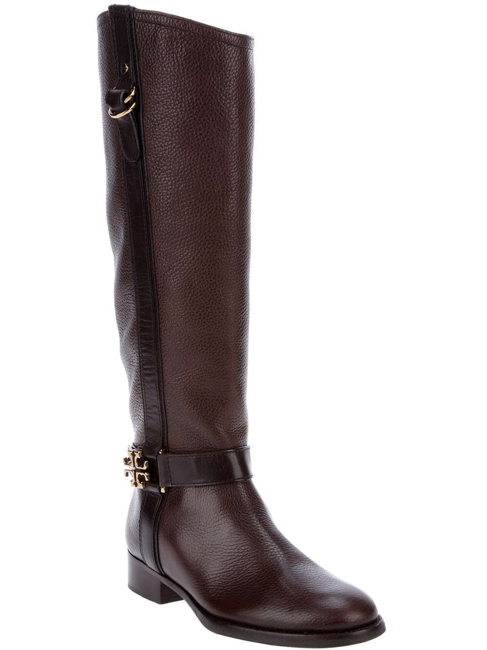 tory burch boots brown